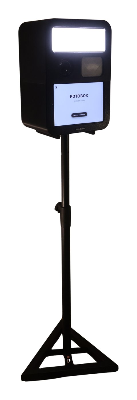 Fotobox auf Ständer, ohne Drucker